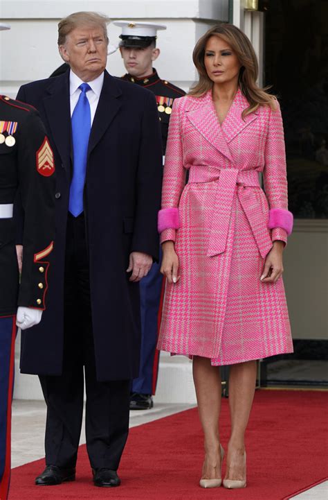 melania trump pink fendi coat|Ridiculously Expensive Outfits Melania Trump Has Worn.